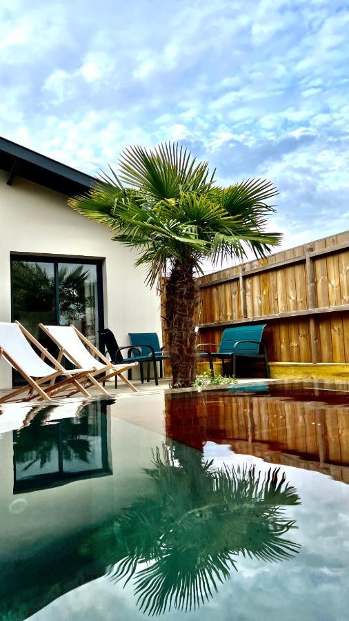 גוז'אן-מסטרה La Villa Canopee - Piscine Chauffee-Fibre-Clim-Jacuzzi מראה חיצוני תמונה